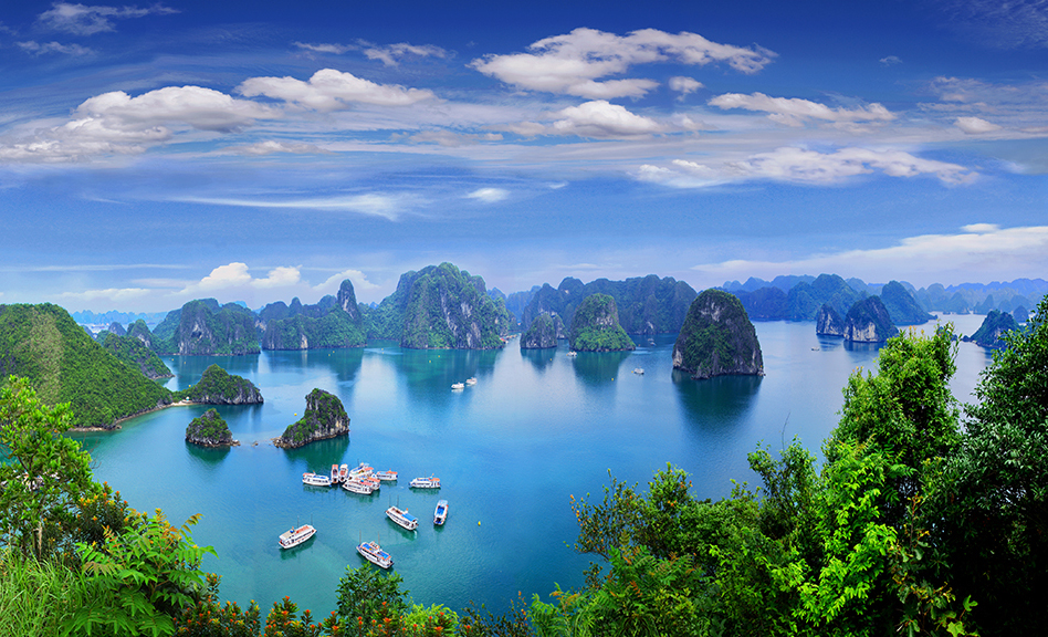 Vịnh Hạ Long lọt top 25 điểm đến đẹp nhất trên thế giới