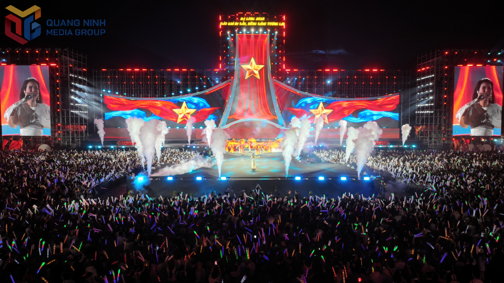 “Hạ Long Concert 2025” là một trong những sự kiện âm nhạc hoành tráng và quy mô nhất tỉnh Quảng Ninh từng tổ chức. 