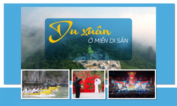 Du xuân ở miền di sản