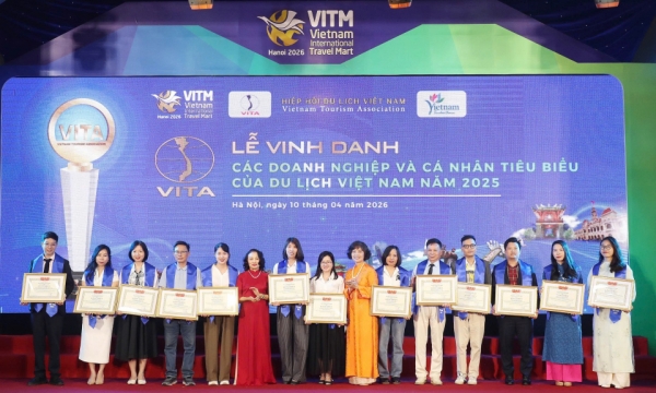 Quảng Ninh có 7 doanh nghiệp, cá nhân tiêu biểu được Hiệp hội du lịch Việt Nam vinh danh